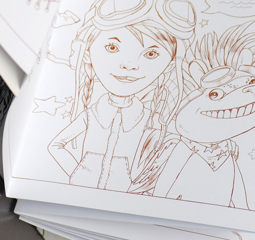 An Endless book: Tami and Sami, for Mann, Ivanof & Ferber publisher, Moscow.