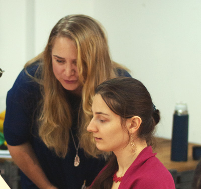 Work shop in Minsk in art-space Who is John Golt, November 2016, Photo Maria Songal for Alovak magazine