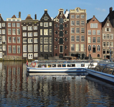 Urban sketching work shop in Amsterdam, May 2016
