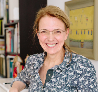 Children book illustrator Lisbeth Zwerger at her atelier in Vienna. Photo by Tetjana Lux exclusive for the book of Natalie Ratkovski Talk with the artist